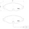 Pagid Brakes Disc Brake Pad, 355020191 355020191 - alternate 2